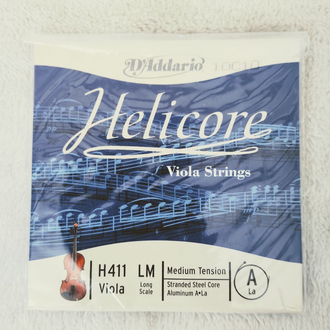 新品・未開封】D'Addario ダダリオ ビオラ弦 Helicore ビオラ用 A・D