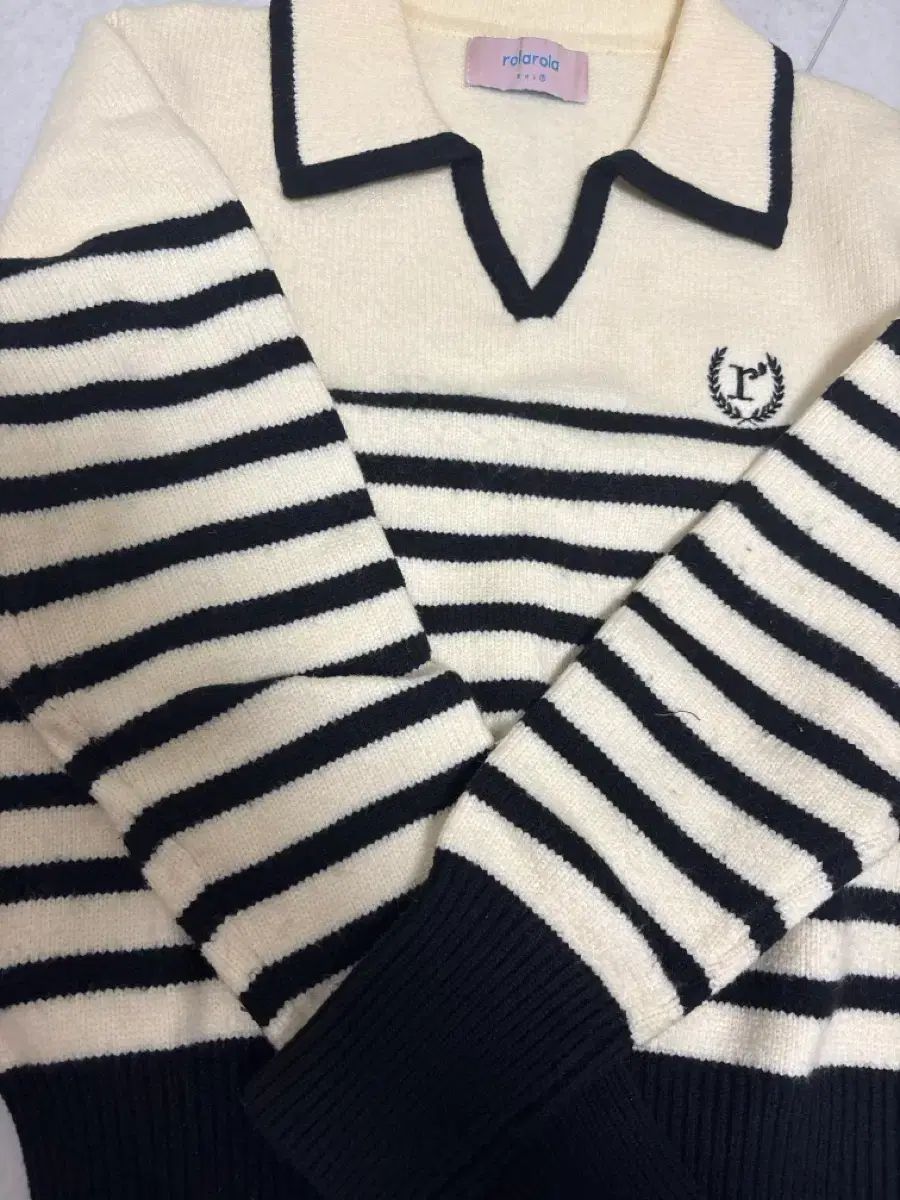 ROLAROLA ストライプ ニット F - メルカリ