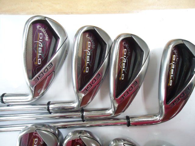アイアンセット キャロウェイ DIABLO EDGE RED/M10 Flighted(US) 8本