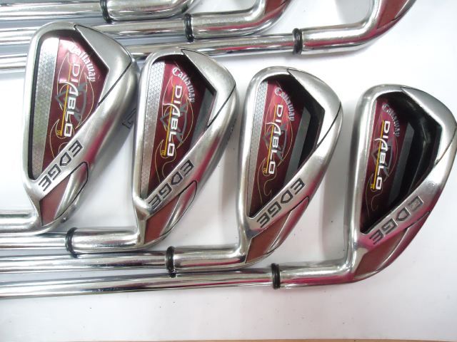 アイアンセット キャロウェイ DIABLO EDGE RED/M10 Flighted(US) 8本