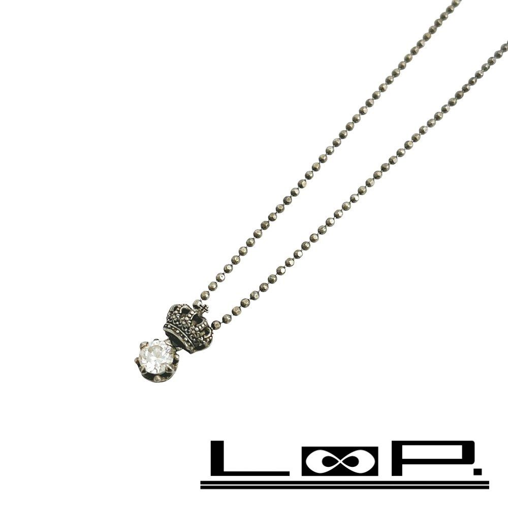 ジャスティンデイビス □美品□ ジュリエットネックレス クラウン 王冠