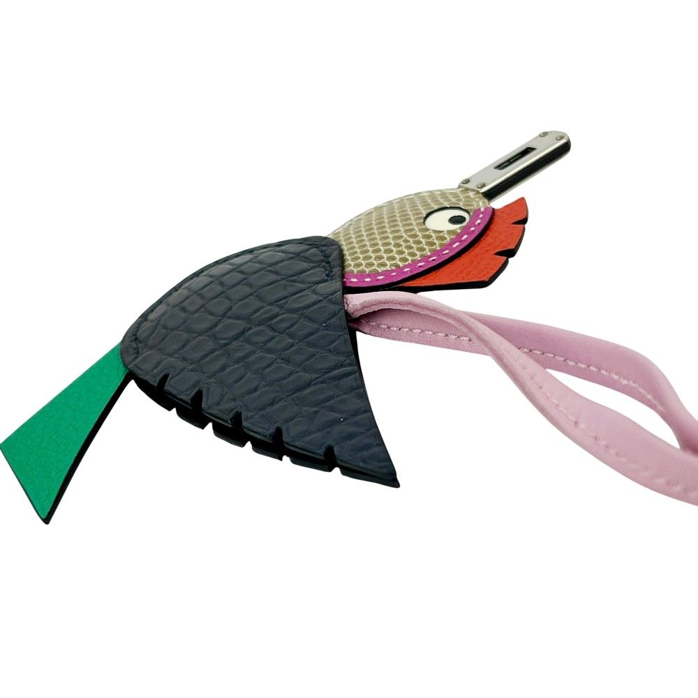 エルメス □美品□ バーディ バッグ チャーム 鳥 バード モチーフ
