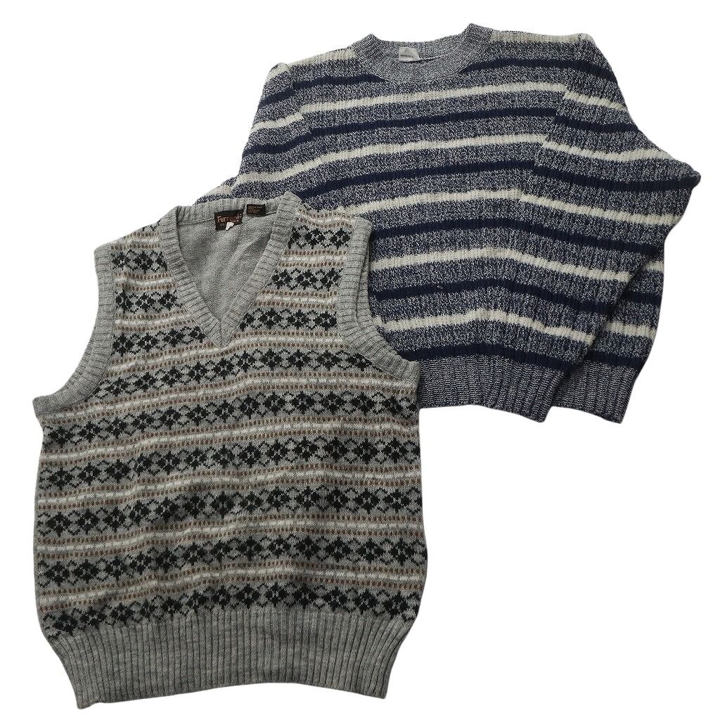 古着卸 まとめ売り セーター MIX 6枚セット (メンズ L ) ベスト