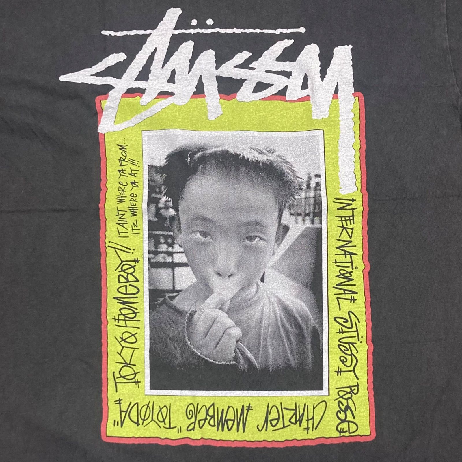 未着用美品 STUSSY SKATER スケーター トヨダ少年 Tシャツ