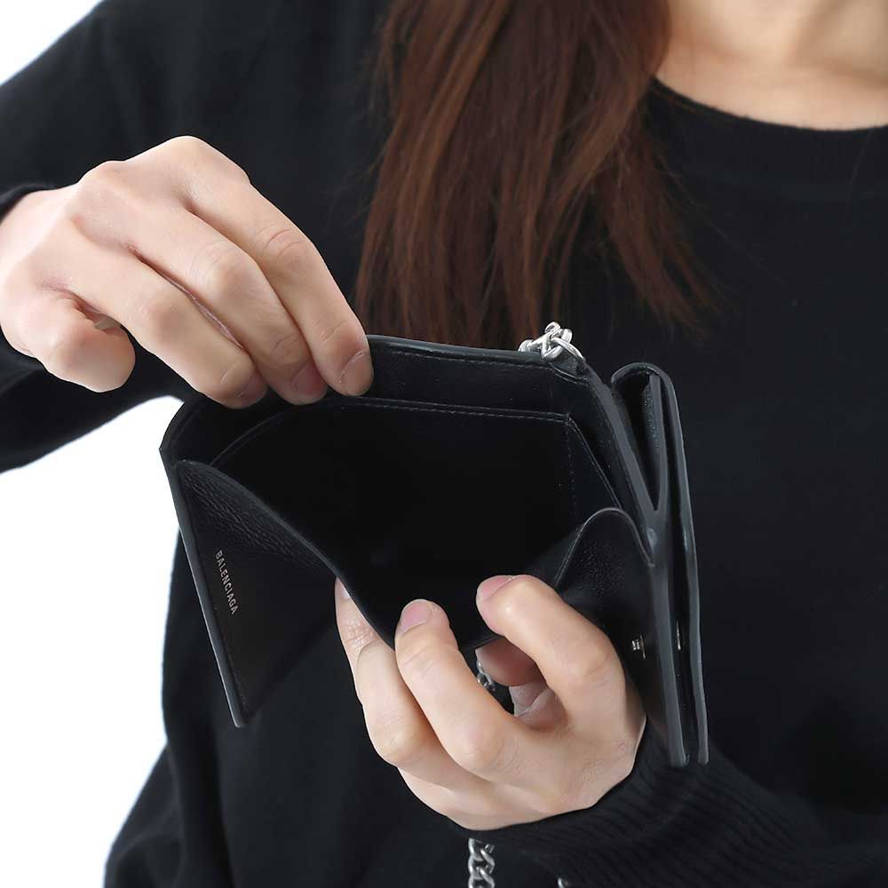 新品 BALENCIAGA バレンシアガ 618145 210IE 1090 CASH チェーン ミニ