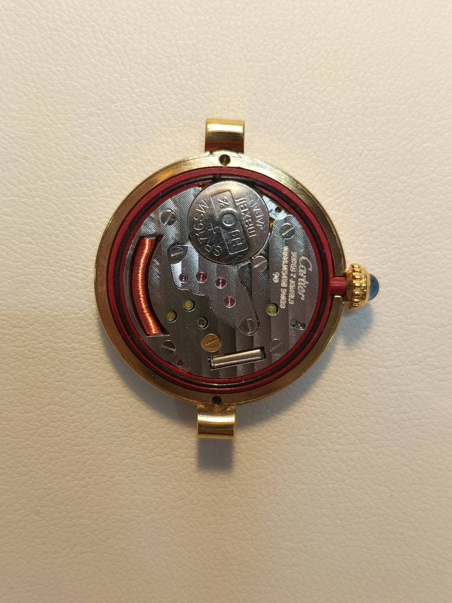 カルティエ マスト ヴァンドーム VLC SM 590004 クォーツ Cal.90 SV925