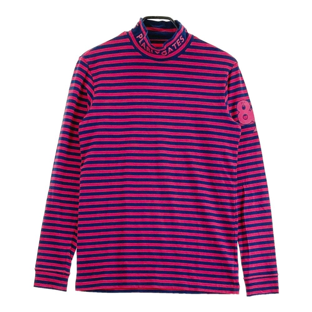 PEARLY GATES 赤 ハイネック 長袖シャツ サイズ7 PEARLY GATES 赤