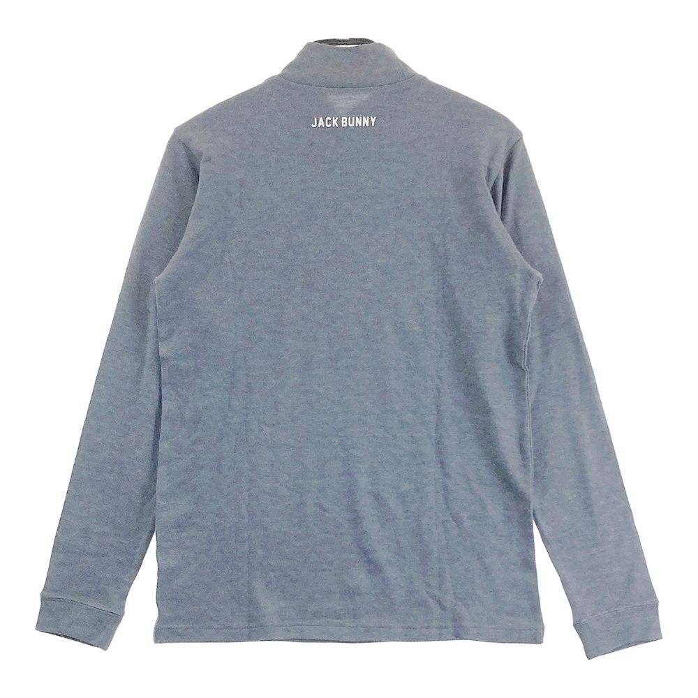 サイズ：5 JACK BUNNY ジャックバニー ハイネック 長袖Tシャツ グレー
