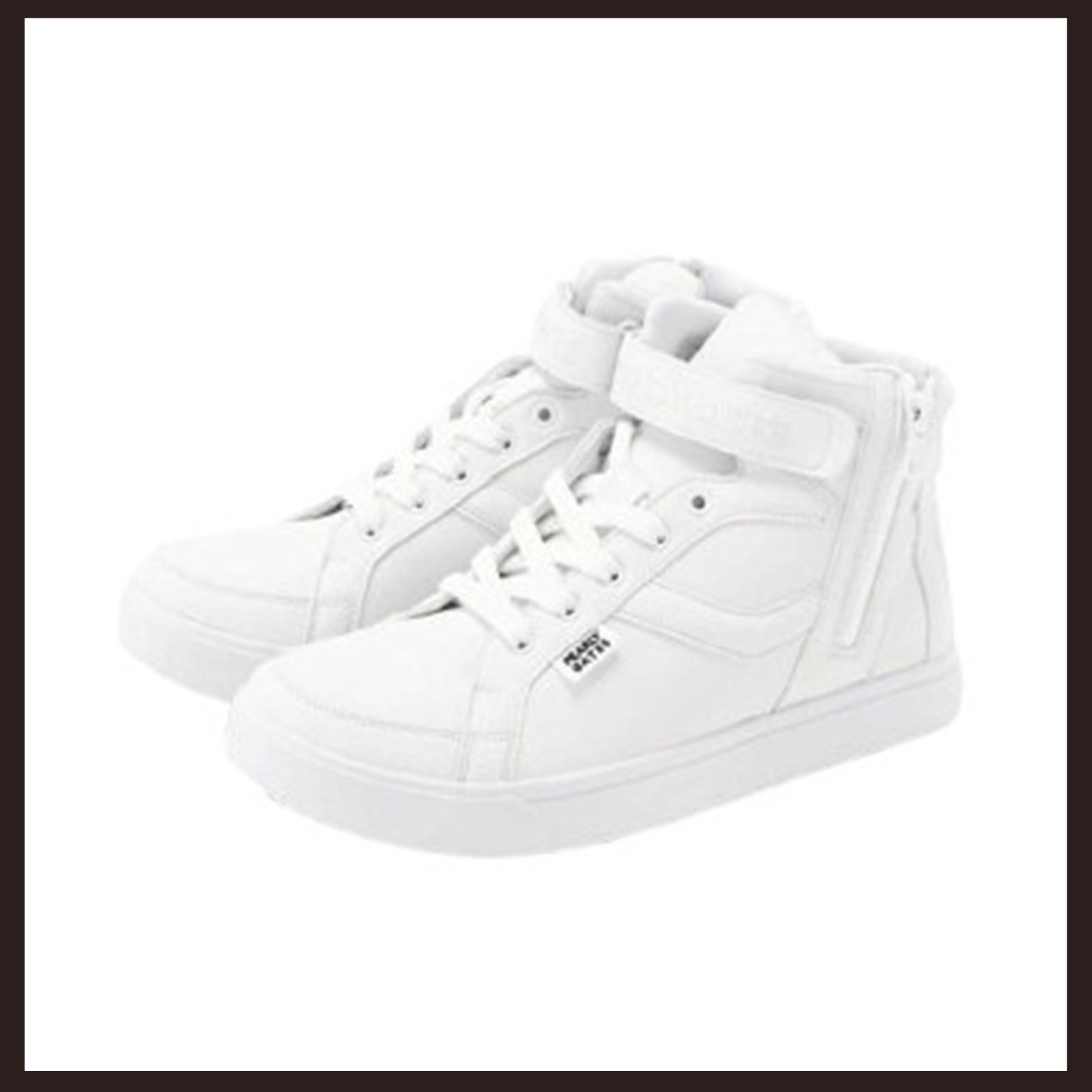 新品未使用 パーリーゲイツ ミドルカット ゴルフシューズ ホワイト27.5