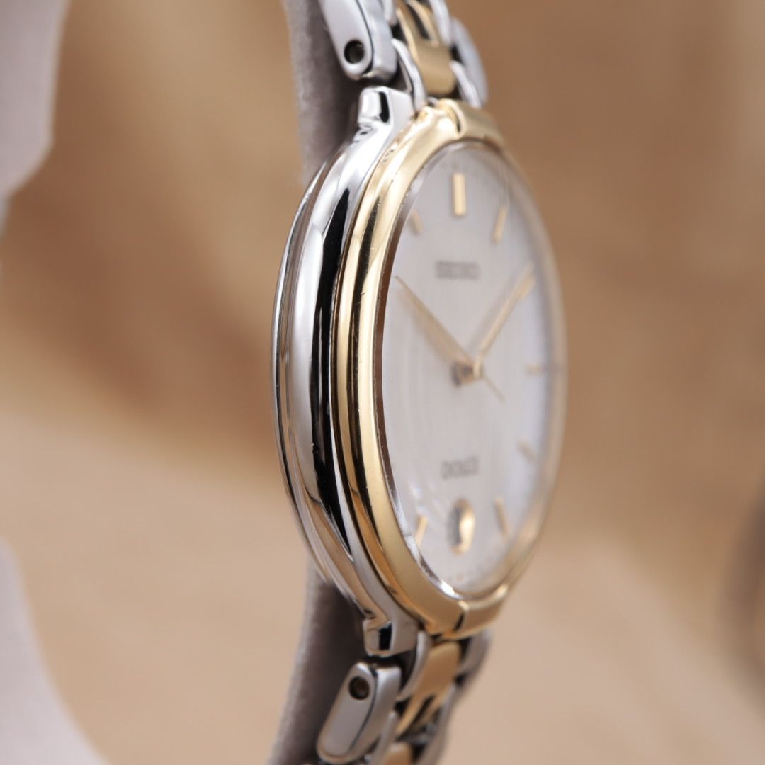 メンズ SEIKO DOLCE 5E32-6A80 セイコードルチェ ラウンド クォーツ 