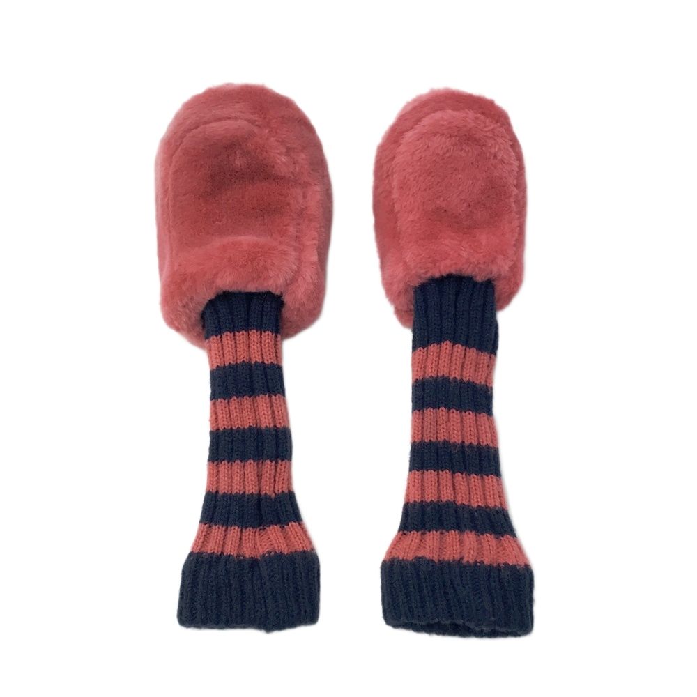 PEARLY GATES パーリーゲイツ ヘッドカバー ボア ニコちゃん 2点セット