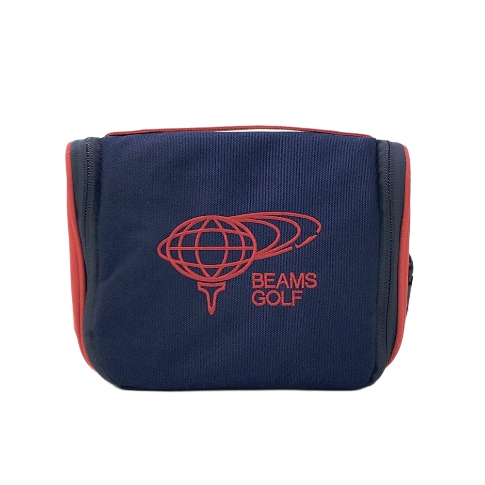 BEAMS GOLF ビームスゴルフ トリコロール オーガナイザー ポーチ