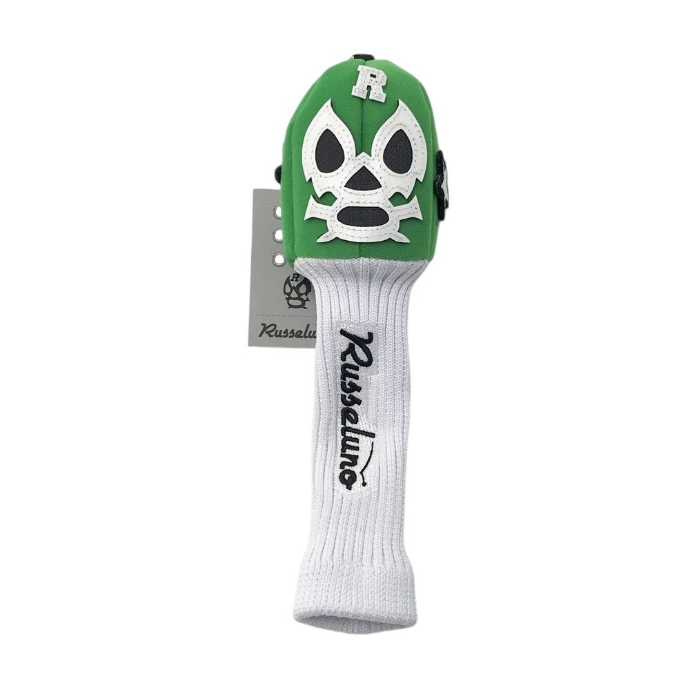 RUSSELUNO ラッセルノ リバーシブル ルチャ ゴルフ ウェア ベスト RUSSELUNO ラッセルノ ヘッドカバー ルチャ グリーン系 UT