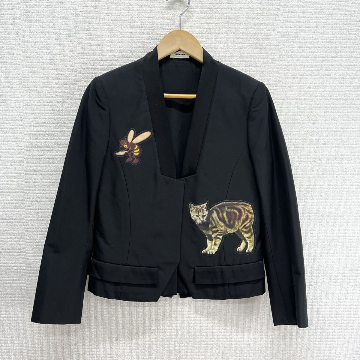 UNDERCOVER アンダーカバー K1104-2 キャット ビー ワッペンノーカラー