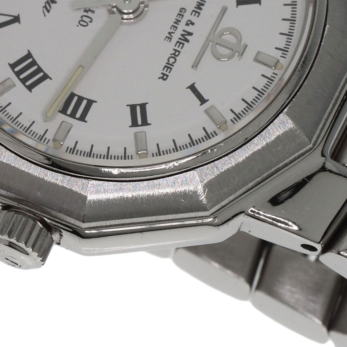 Baume &amp; Mercier ボーム＆メルシェ MV040078 リビエラ Wネーム ティファニーコラボ 腕時計 SS SS レディース [中古] Baume & Mercier ボーム＆メルシェ MV040078 リビエラ Wネーム