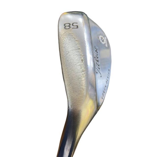 中古】 タイトリスト VOKEY SPIN MILLED SM4 ツアークロム 58°/09