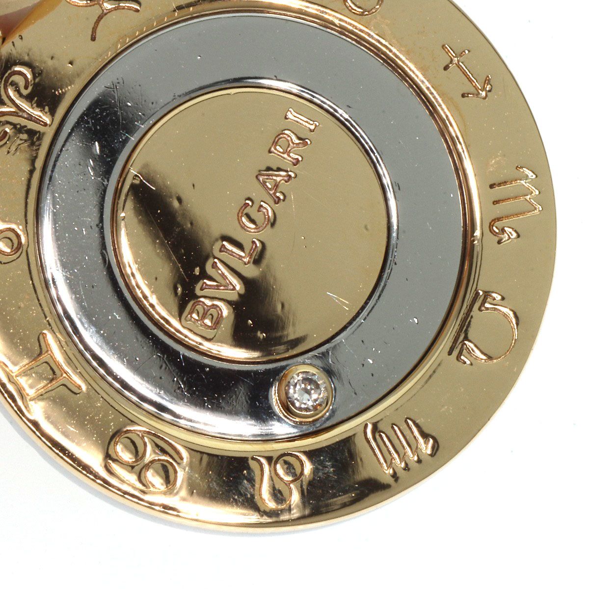 だ*離様 BVLGARI ホロスコープ ダイヤ ペンダント BVLGARI ブルガリ
