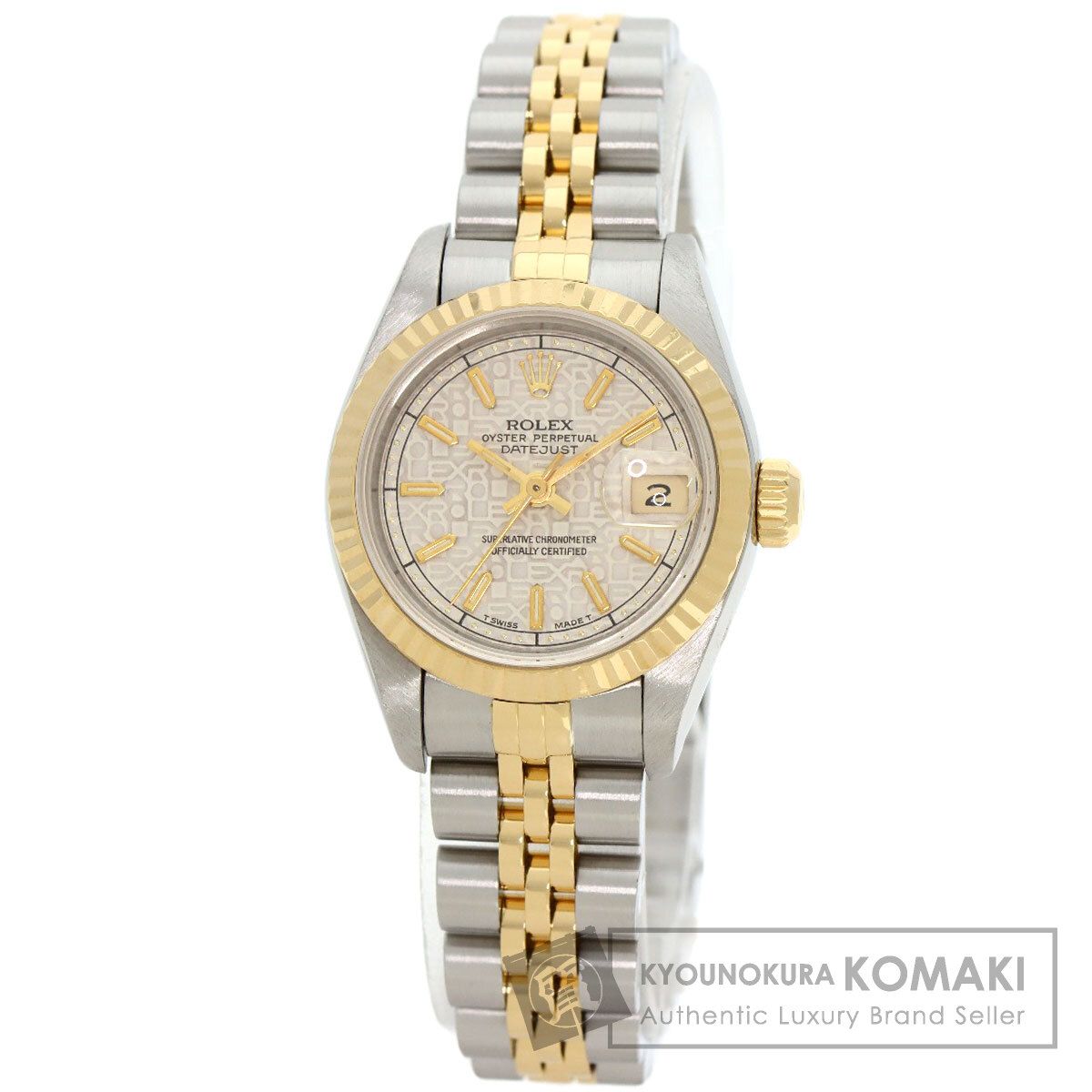 ROLEX ロレックス 69173 デイトジャスト 腕時計 SS SSxK18YG