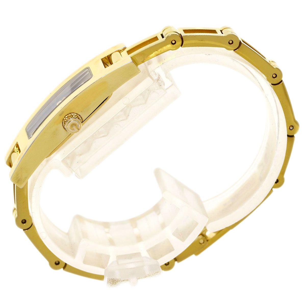 GUCCI グッチ 3900L スクエアフェイス 腕時計 GP GP レディース [中古