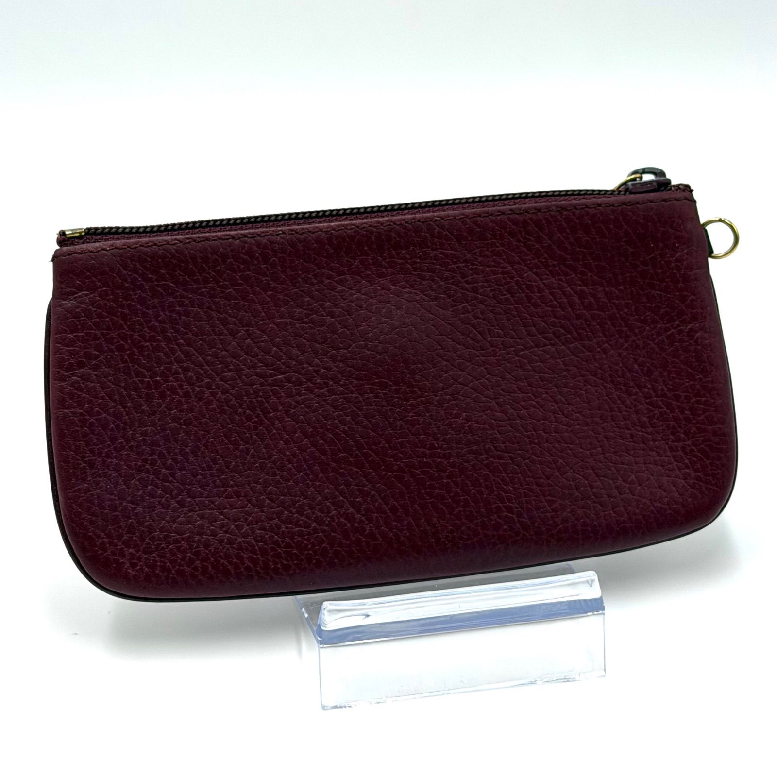 カルティエ Cartier マストラインポーチ コンパクト ゴールド金具 男女