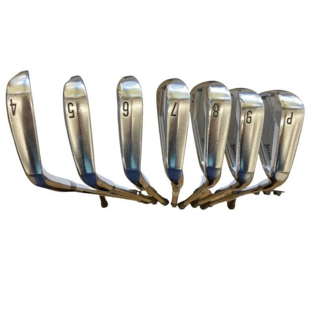 中古】 ダンロップ SRIXON ZX7 8S アイアンセット IR 純正特注シャフト