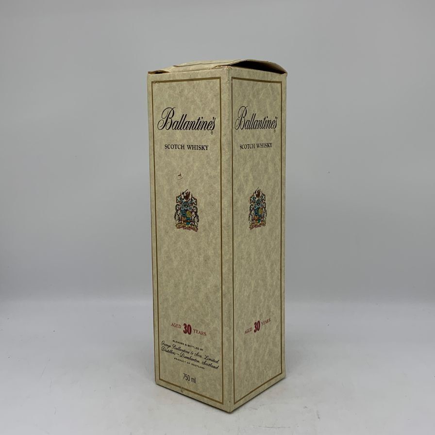 バランタイン 30年 ベリーオールド 金キャップ 青青紋章 750ml【D4