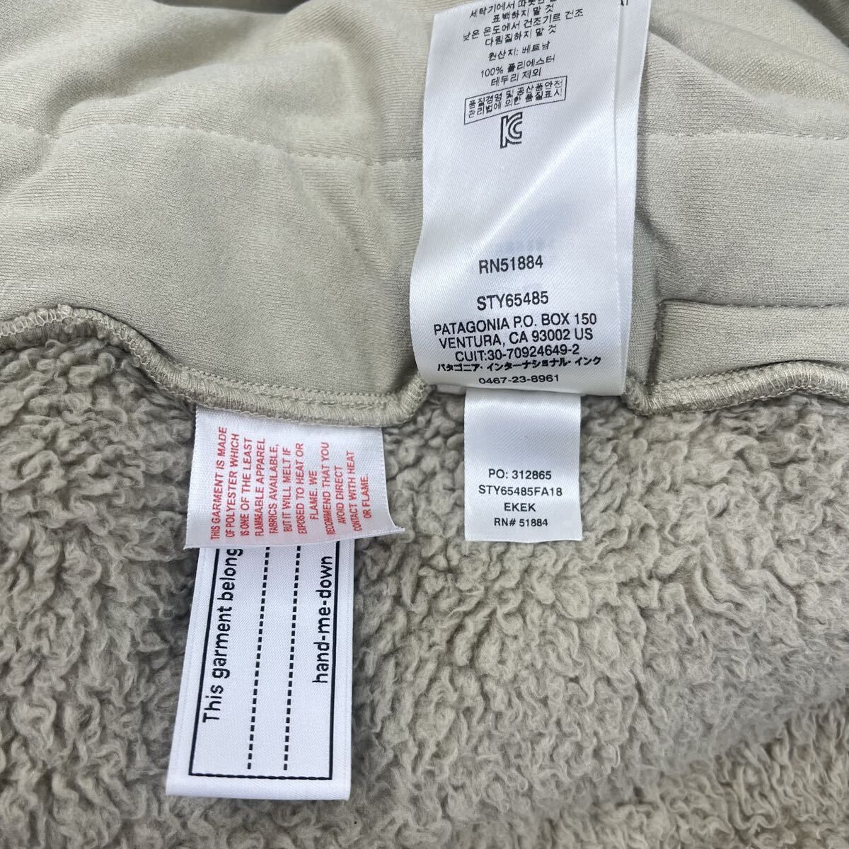 patagonia パタゴニア 65485FA18 18AW Girls Los Gatos Hoody フリース 
