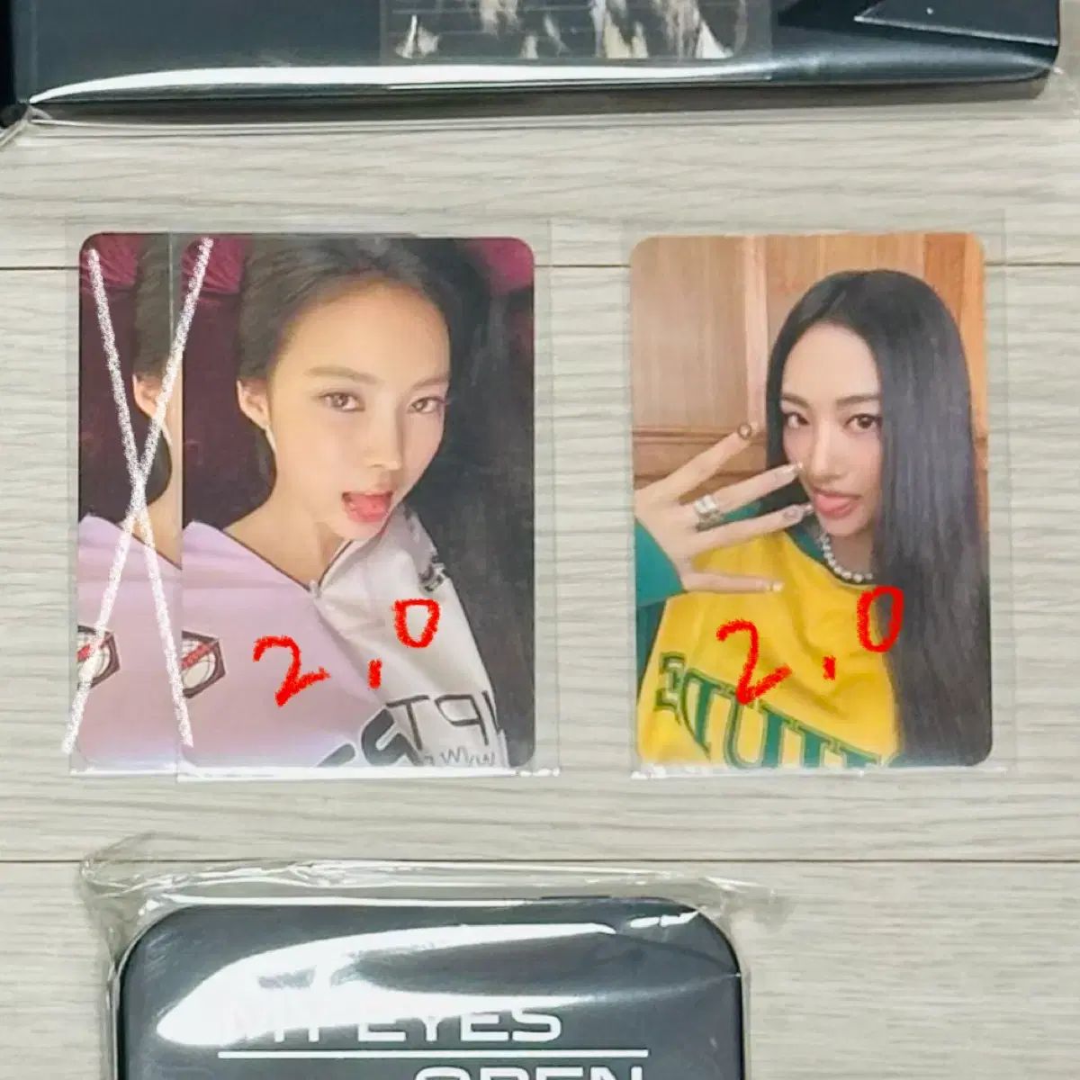 宮尾 MEOVV ポップアップストア 特典 トレカ 린 나린 - メルカリ