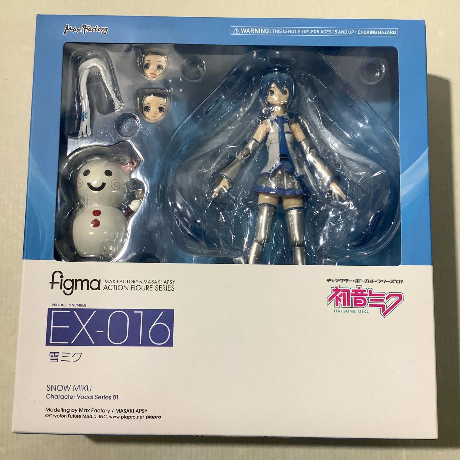 八戸41-4-20260131] 中古品 未開封品 figma 雪ミク 初音ミク ワンダー