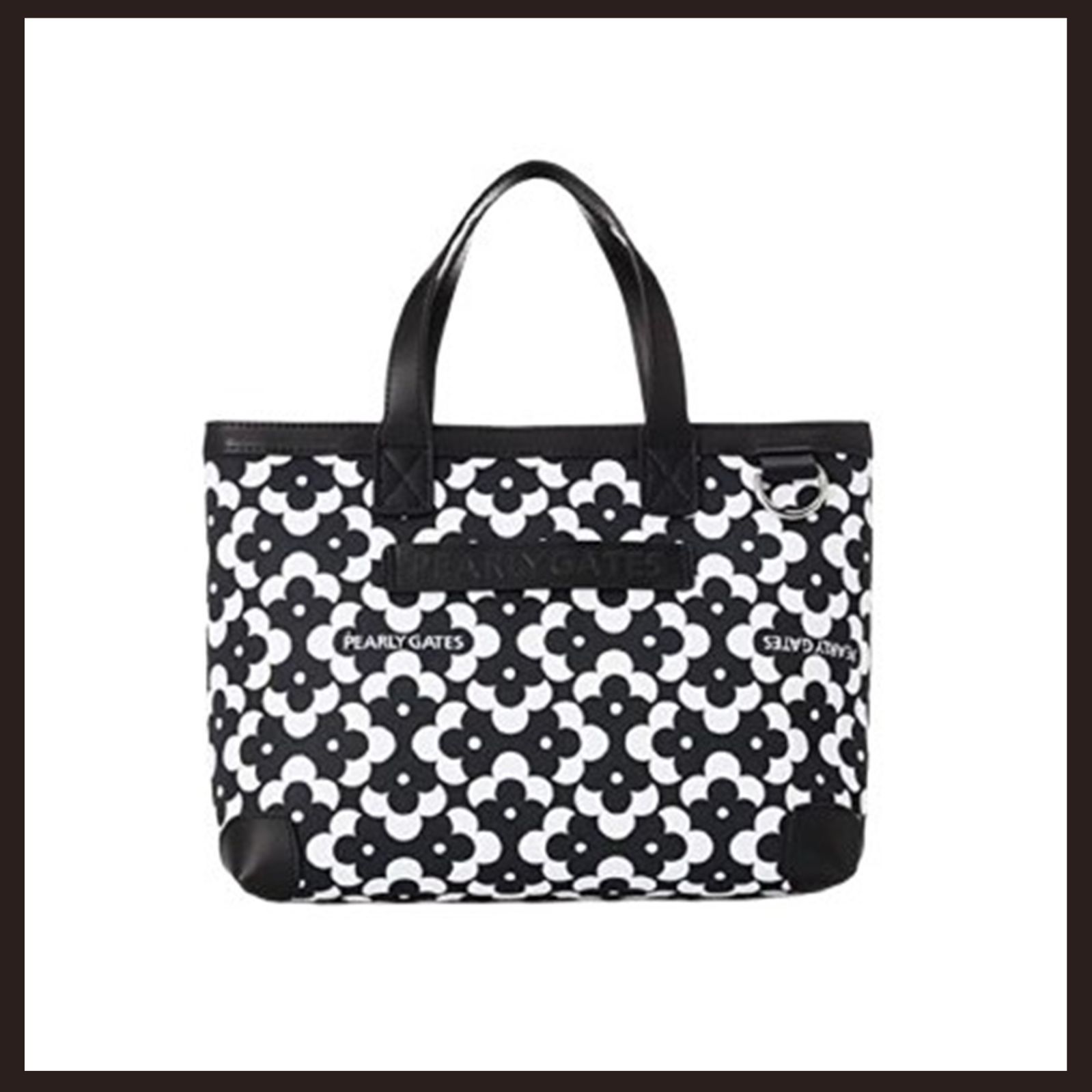 新品未使用 パーリーゲイツ 花柄カートバッグ コンパクトバッグ