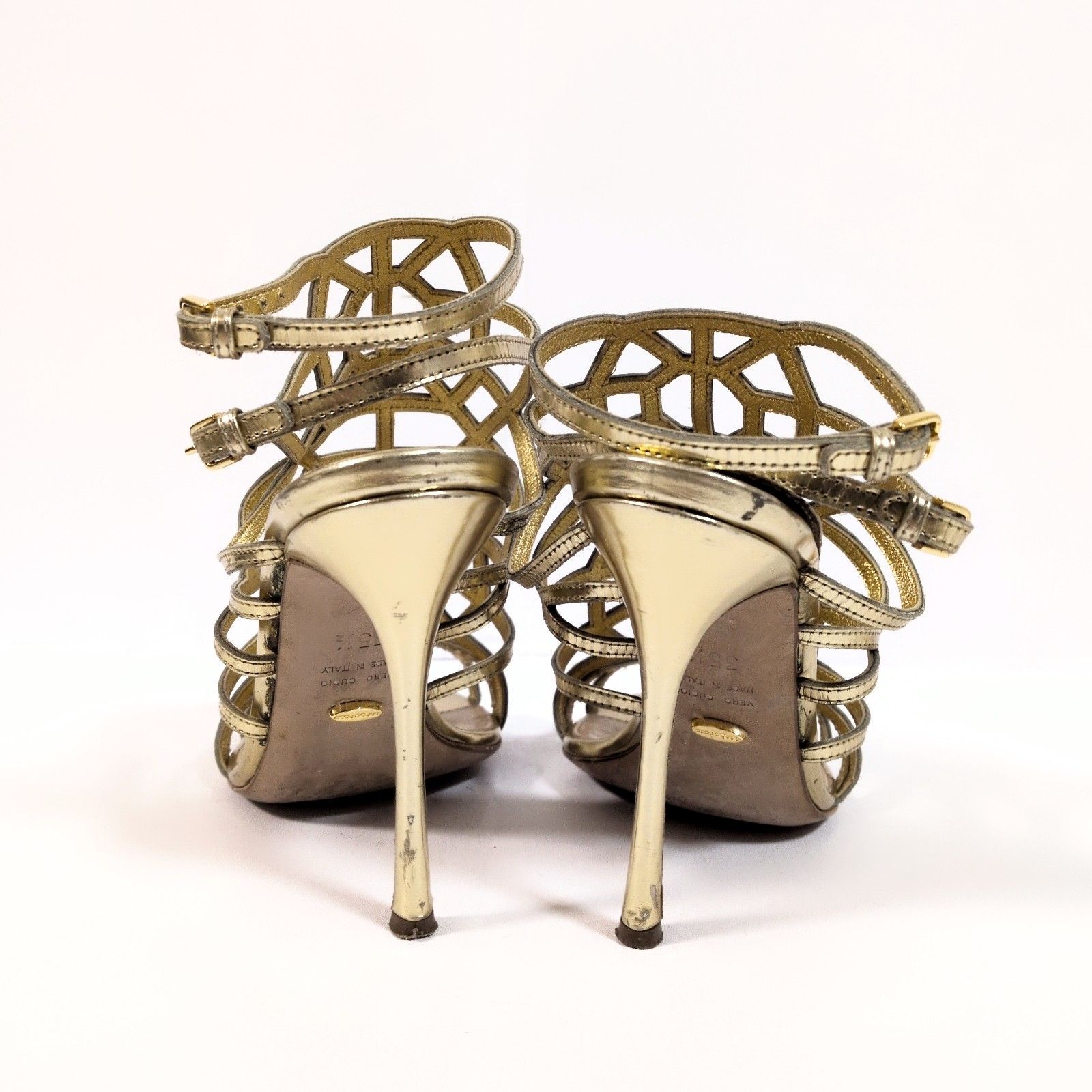 イタリア製◎【Sergiorossi】セルジオロッシ ストラップ ヒール