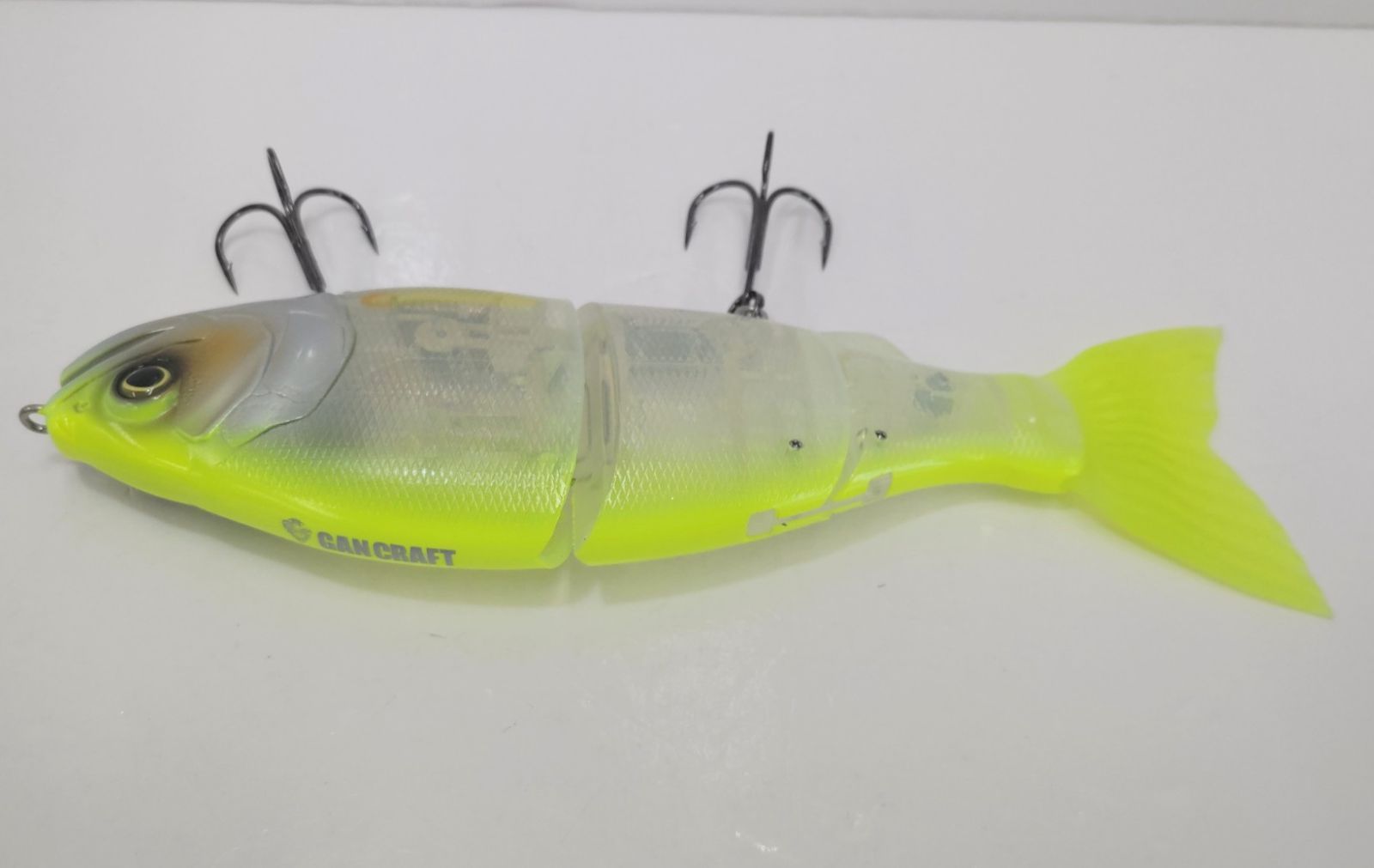 ガンクラフト ラチェット184 ビッグバイトスケルトンチャート 超美品！限定色】ガンクラフト ラチェット184 TYPE-F ビッグバイト