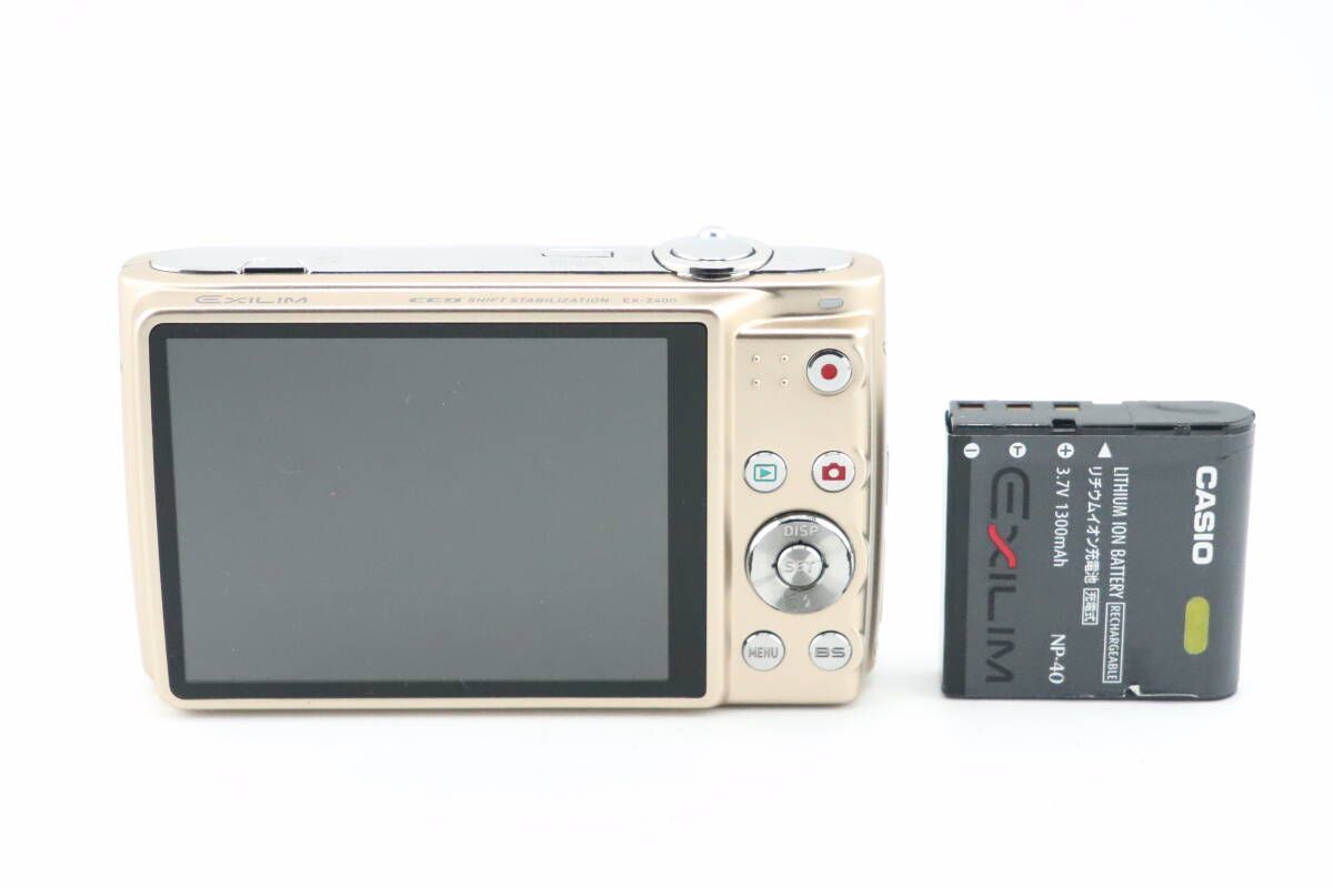 デジタルカメラ ★美品★カシオ CASIO EX-Z400 ゴールド★　W0139＃4274
