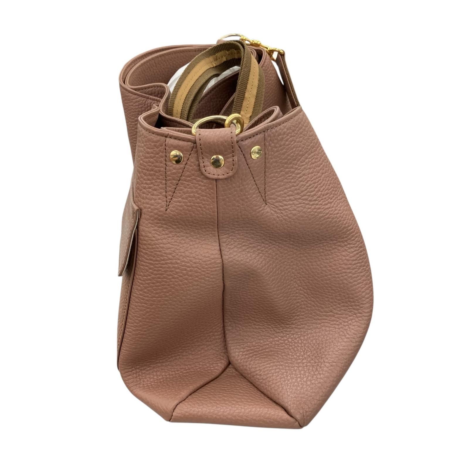 186000 ATAO アタオ ショルダーバッグ アーモンド 2way chivy 牛革