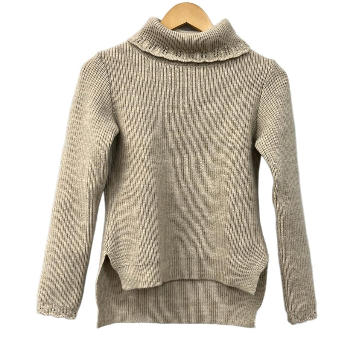 Rene(ルネ) 長袖セーター サイズ34 S レディース美品 - ベージュ