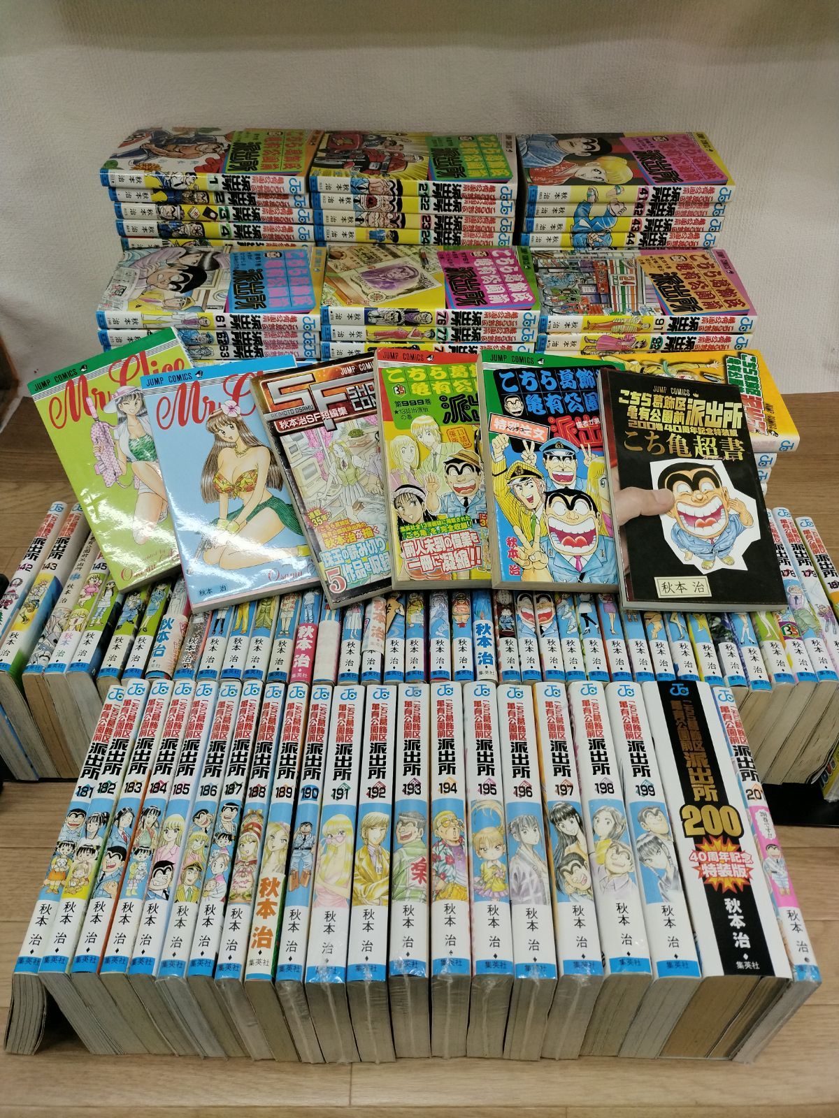 ☆【未開封11冊】こち亀 コミック全巻 1～201巻 ＋関連本4冊セット
