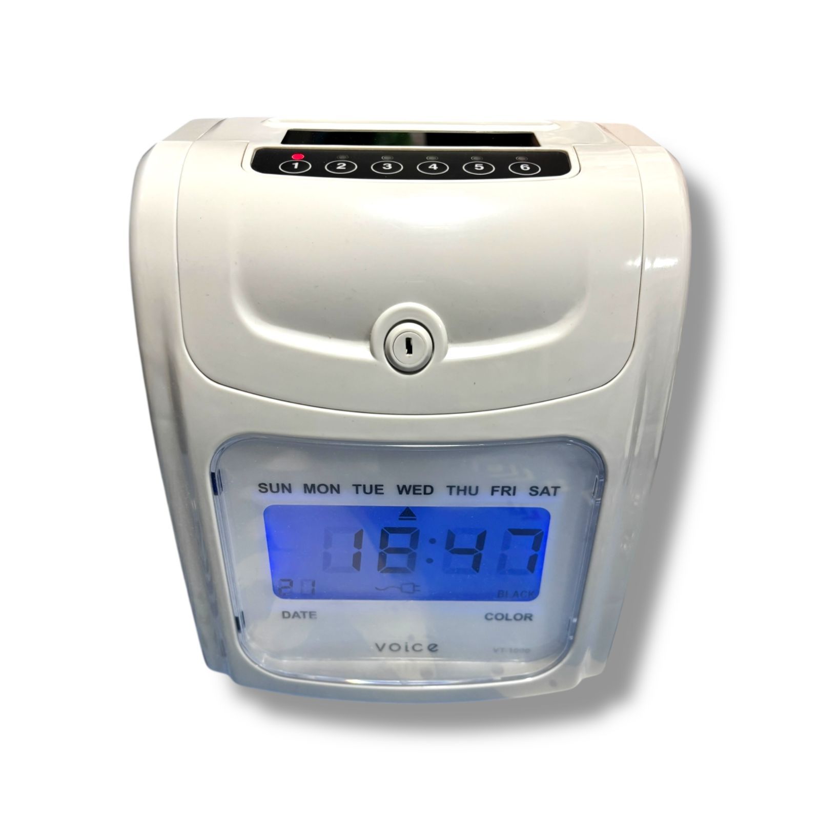 管理番号2104】VOICE(ヴォイス) タイムレコーダー【コスト重視の