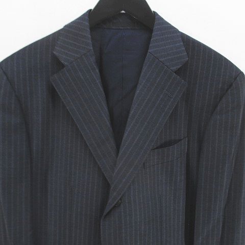 ランバン LANVIN セットアップ スーツ ストライプ柄 テーラード