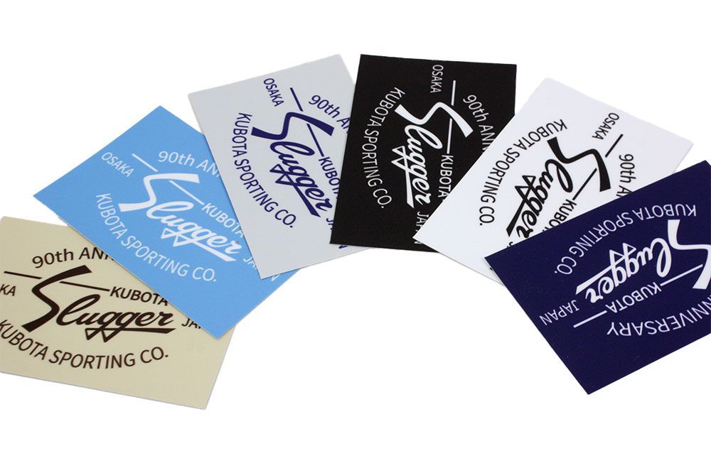 久保田スラッガー 90周年限定ラベルステッカーセット LT25-A6とA7 8枚