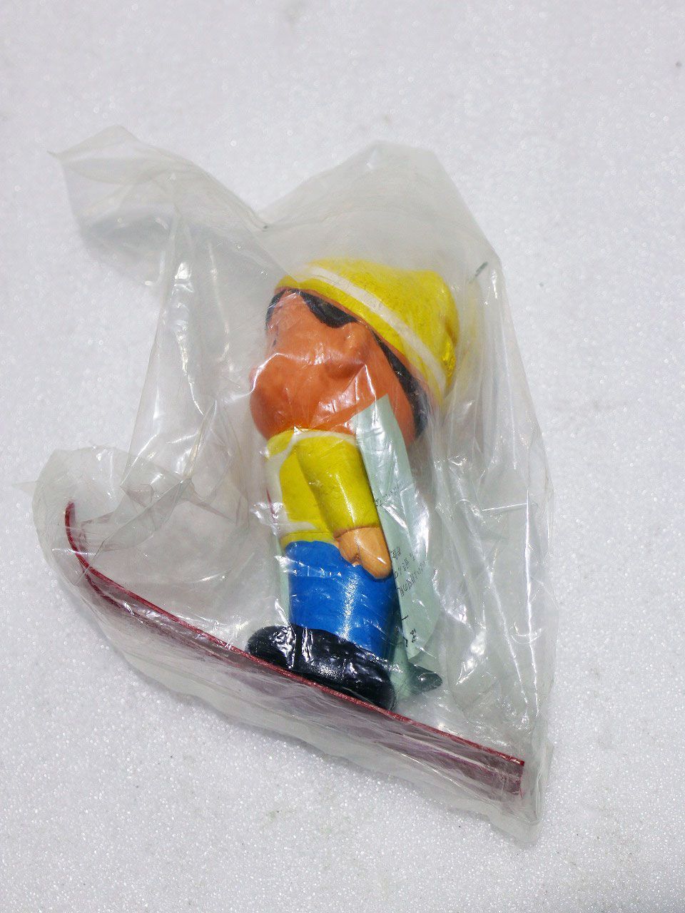 質Banana】未開封品!北洋相互銀行 マスコット 洋ちゃん スキージャンプ