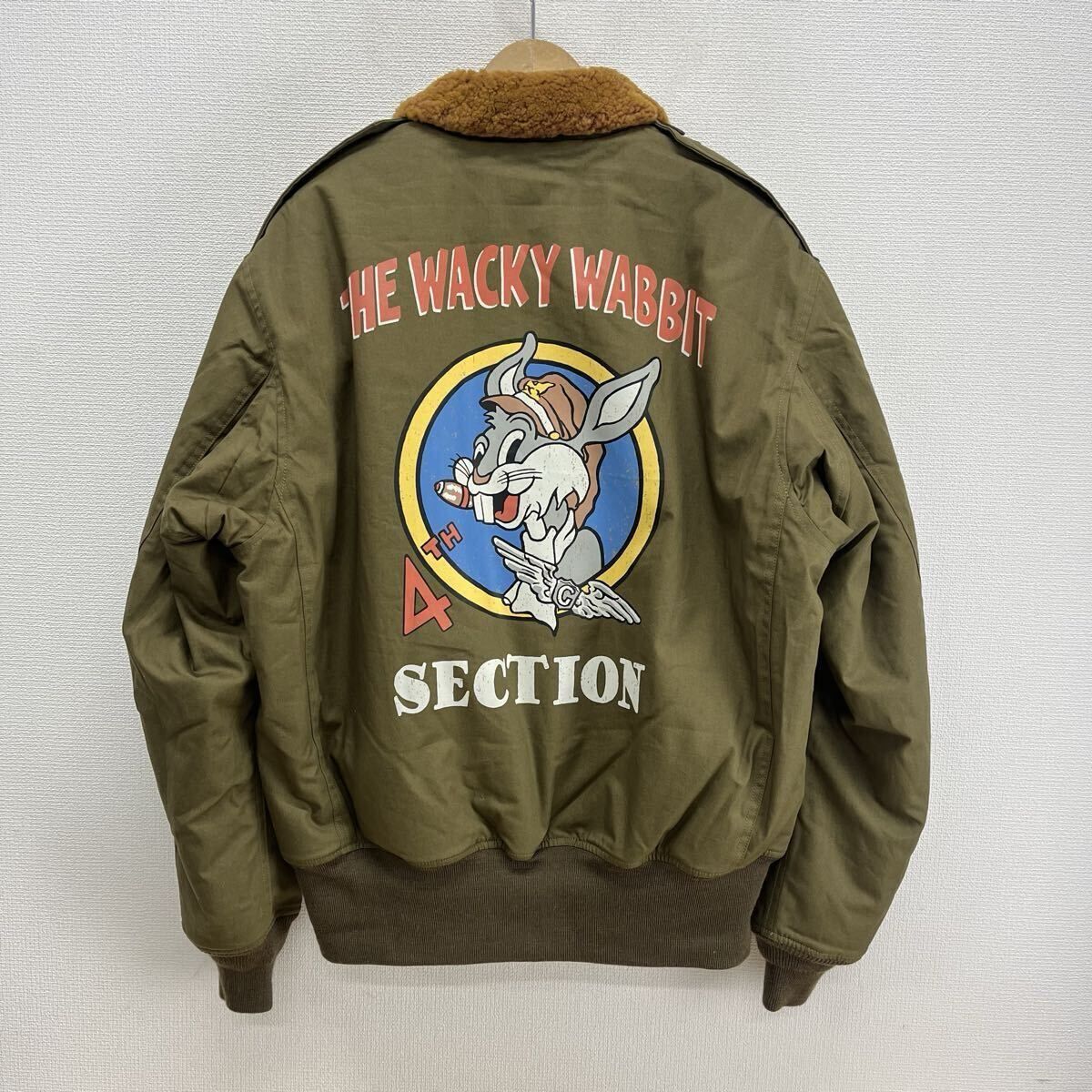 未使用 TOYS McCOY トイズマッコイ B-10 THE WACKY WABBIT プリント 