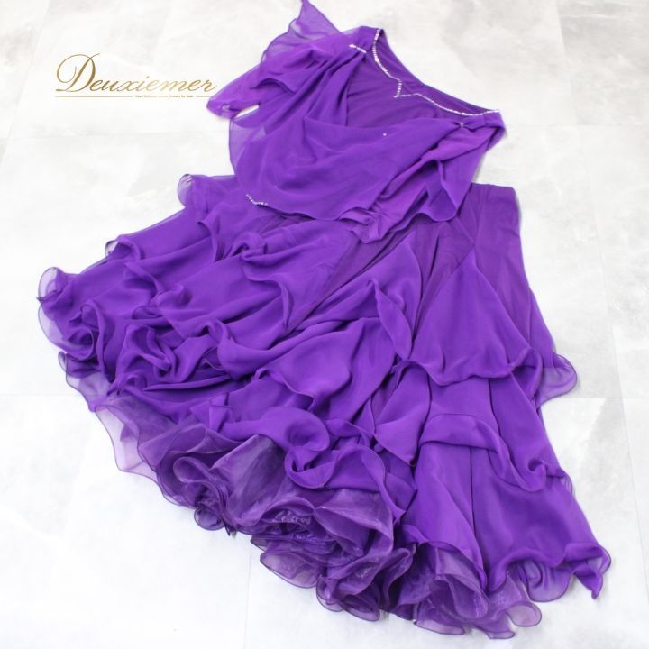 社交ダンス 衣装 スタンダード 上下セット ツーピース レッスンウェア