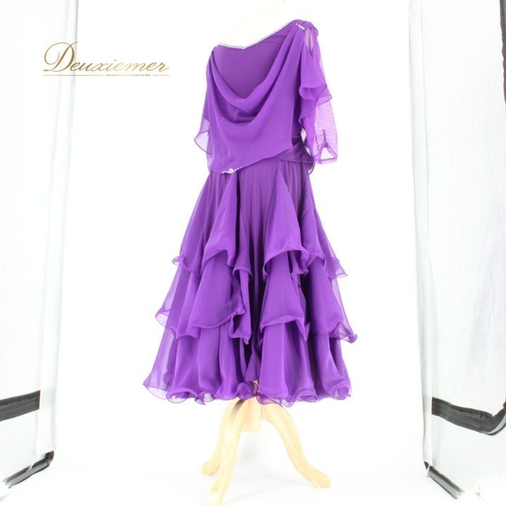 社交ダンス 衣装 スタンダード 上下セット ツーピース レッスンウェア