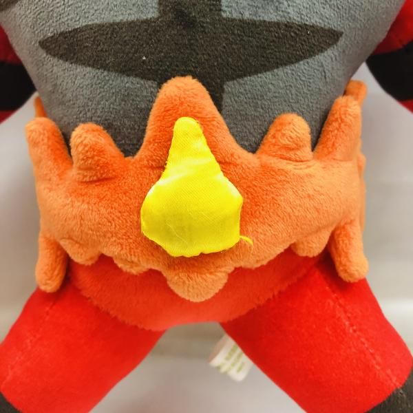 中古】本体のみ劣化あり)ポケモンセンター限定 ガオガエン ぬいぐるみ