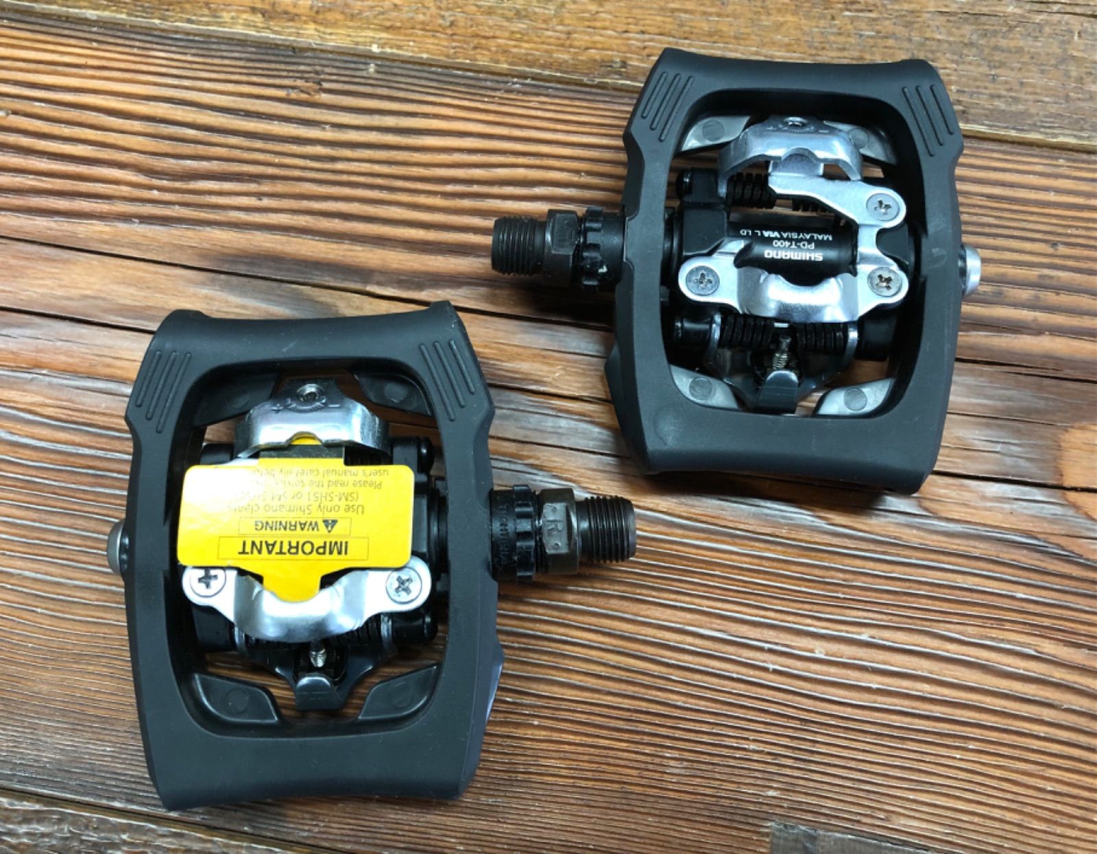 SHIMANO（シマノ）PD-T400 SPD 両面ペダル 新品未使用 - メルカリ