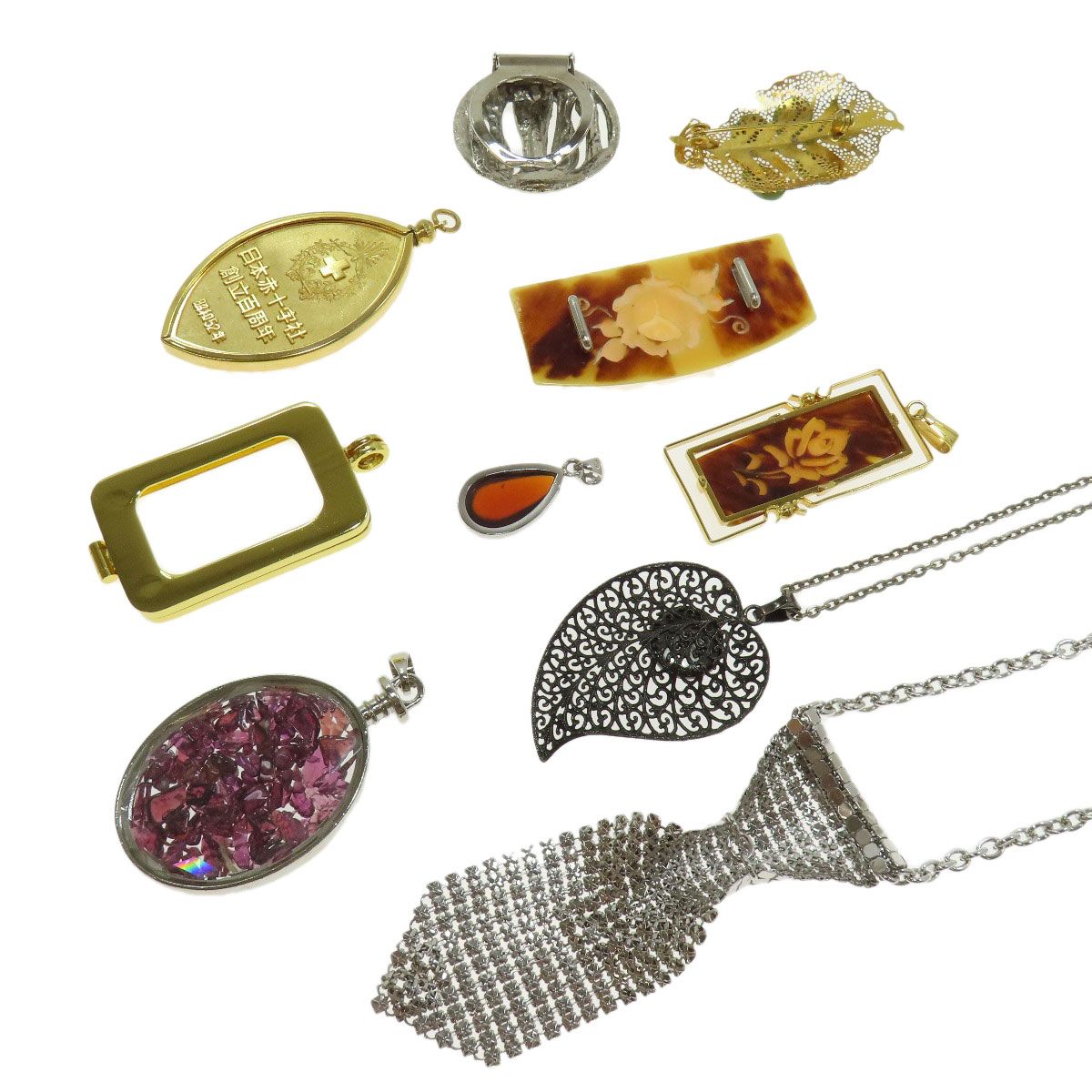 SELECT JEWELRY セレクトジュエリー 10点セット 帯留め ブローチ