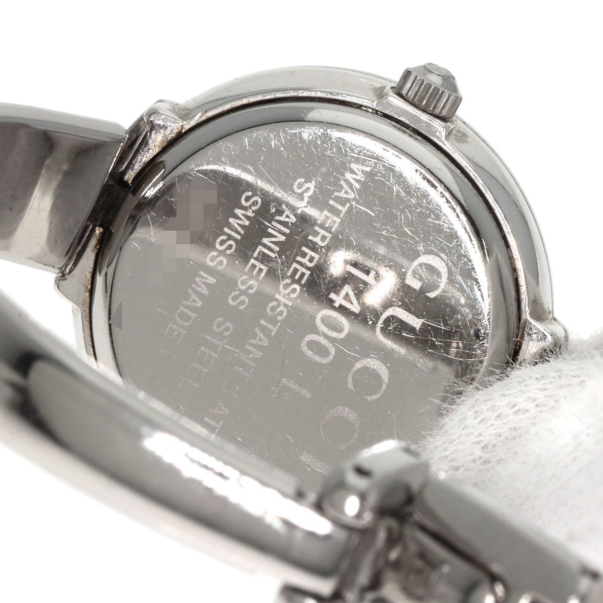 GUCCI グッチ 1400L ラウンドフェイス 腕時計 SS SS レディース [中古