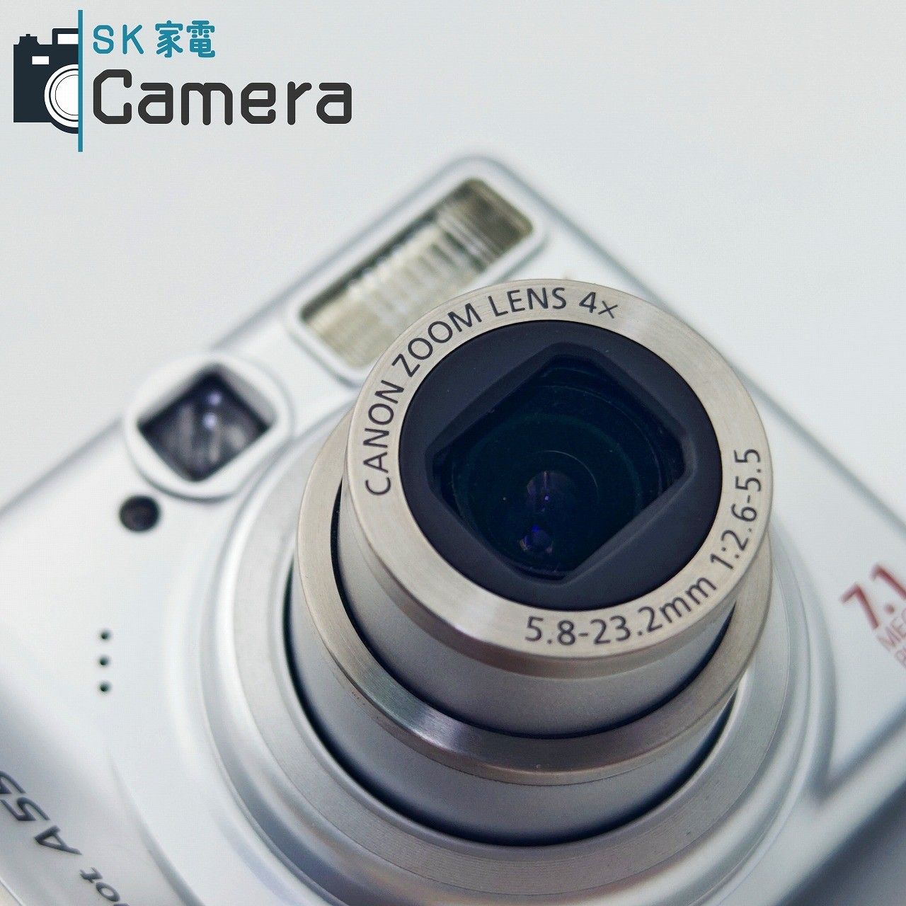 中古】 Canon PowerShot A550 キャノン パワーショット 単三電池で動き