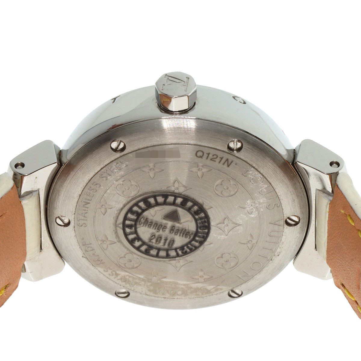 LOUIS VUITTON ルイヴィトン Q121N タンブール TRUNKS&BAGS 腕時計 SS