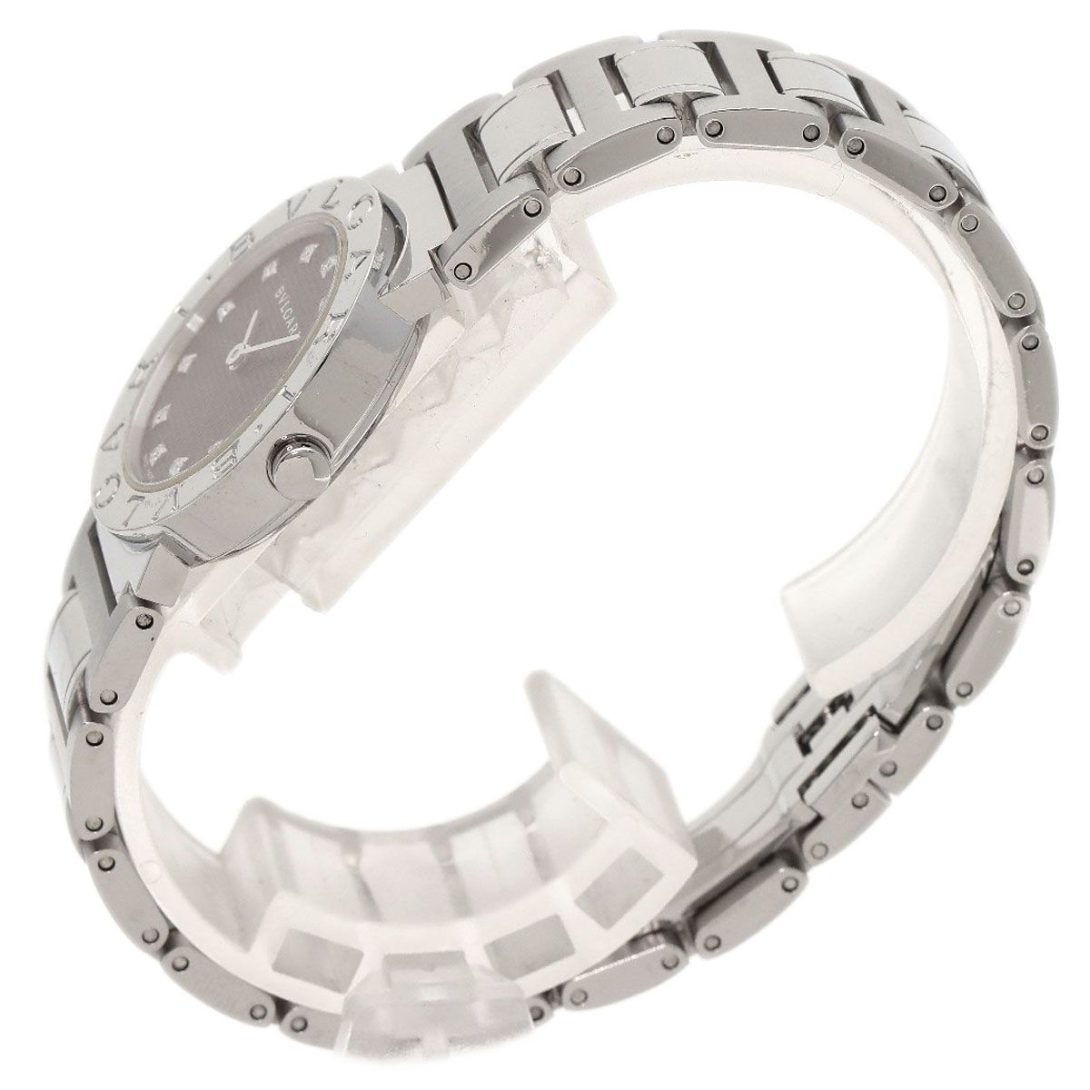 BVLGARI ブルガリ BB26SS ブルガリブルガリ 12P ダイヤモンド 腕時計